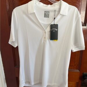 Callaway Women's White Button Down Shirt